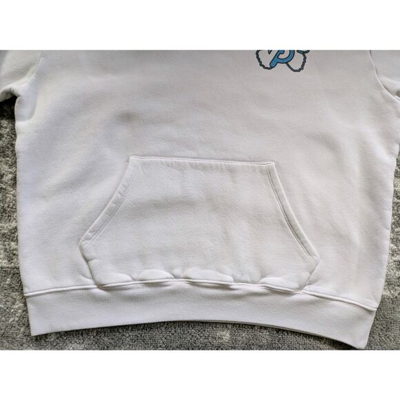 Peloton X Brittany Allen Hoodie Womens White Sweater Pullover Ladies - Large USA - Picture 7 of 16